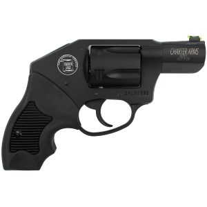 Charter Arms 53711 Undercover Lite Off Duty 38 Special 5rd 2" Black Barrel, Cylinder & Aluminum Frame, Black Rubber Grip, Concealed Hammer