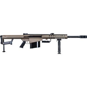 BARRETT M82A1 RIFLE 50BMG - 20" FLUTED 1:15" 10RD FDE