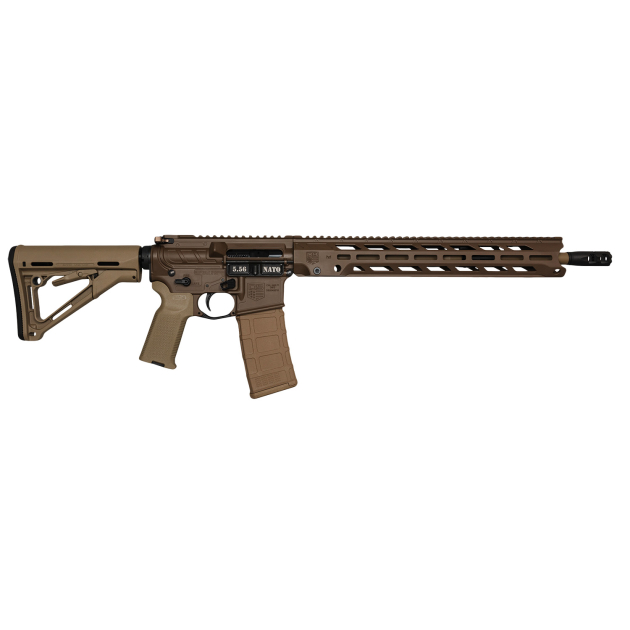 Diamondback DB1784K131 DB15 5.56 NATO 30rd 16" Black Nitride w/ FDE Cerakote