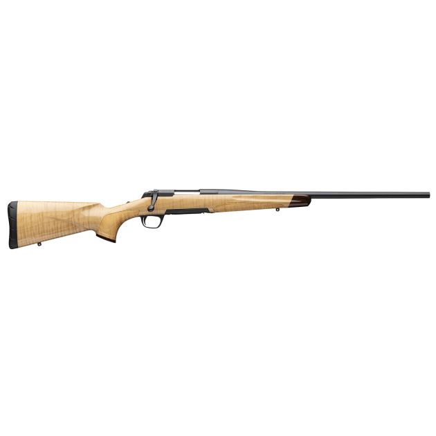 Browning 036044218 X-Bolt 2 Full Size 308 Win 4+1 22" Matte Blued Sporter Barrel, Drilled & Tapped/X-Lock Mount Steel Receiver, Satin AA Maple Fixed Wood Stock