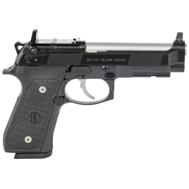 Langdon Tactical Tech LTT92ERDOTJ 92 Elite LTT 9mm Luger 4.70" 17+1 Black Cerakote Black Steel with Red Dot Optic Cut Slide Black Polymer Grip Trigger Job