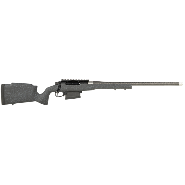 Proof Research 137918 Elevation MTR 2.0 300 Win Mag 22" Carbon Fiber Wrapped Match Grade Threaded Barrel, Black Cerakote Picatinny Rail Steel Receiver, Fixed Proof Black Granite Carbon Fiber Stock