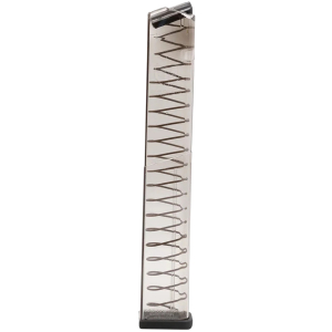 ETS Group GLK2130 Pistol Mags 30rd Extended 45 ACP Compatible w/Glock 21/30/41 Clear Polymer