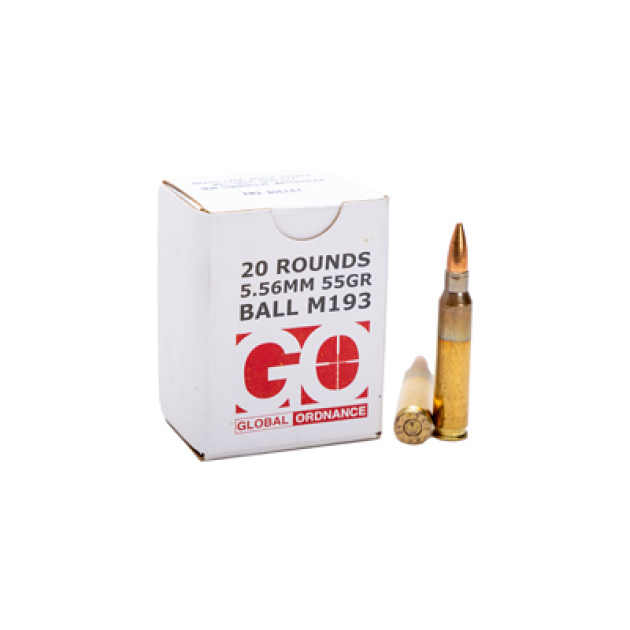 GO 556NATO M193 55GR FMJ 20/1000
