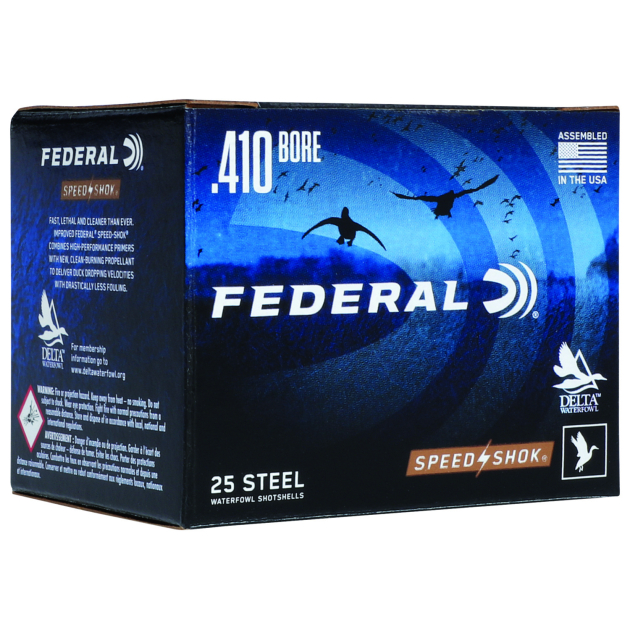 Federal WF4136 Speed-Shok 410 Gauge 3" 3/8oz 6 Shot 25 Per Box/10 Case