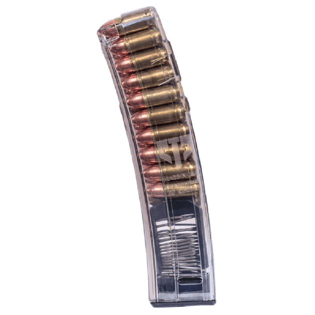 ETS Group HKMP520 Rifle Mags  20rd 9mm Luger for H&K MP5/SP5K/MP5K/94/SP89 Clear Detachable