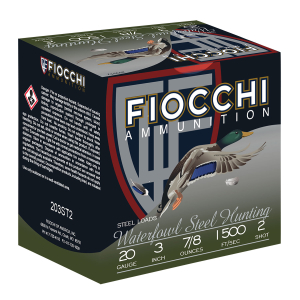 Fiocchi 203ST2 Flyway 20Gauge 3" 7/8oz 2Shot 25 Per Box/10 Case