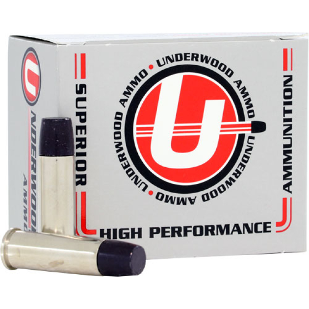 UNDERWOOD 357 MAG 180GR LEAD - FLAT NOSE 20RD 10BX/CS