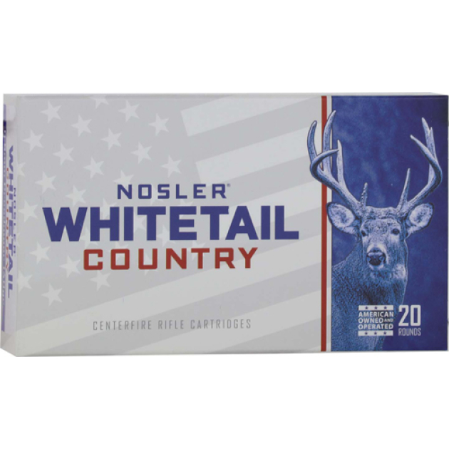 NOSLER WHITETAIL 45-70 GOVT - 300GR LEAD NOSE 20RD 10BX/CS