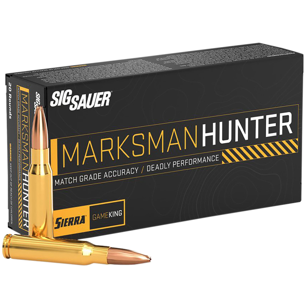 Sig Sauer E7RMGK16020 Marksman Hunter  7mmRem 160gr 20 Per Box/10 Case