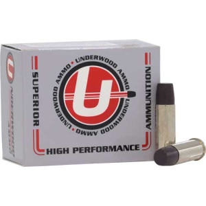 UNDERWOOD 44 REM MAG +P+ 340GR - LEAD-FN 20RD 10BX/CS