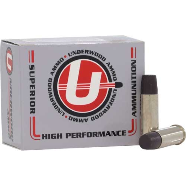 UNDERWOOD 44 REM MAG +P+ 340GR - LEAD-FN 20RD 10BX/CS