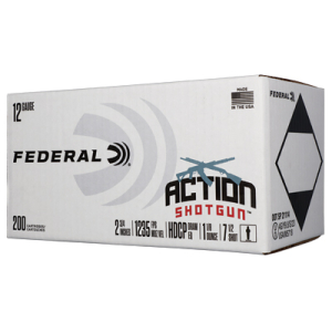 FED ACTN 12GA 2.75" #7.5 200RD