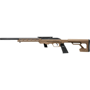 SAVAGE 64 PRECISION 22LR 10RD - 16.5" HB SYNTHETIC CHASSIS FDE - Image 2