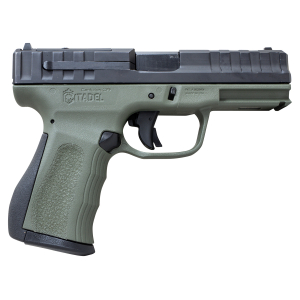 Citadel CITCP9ODG Centurion CP9 Compact Frame 9mm Luger 14+1, 4" Black Steel Barrel, Optic Ready/Serrated Steel Slide, OD Green Polymer Frame & Grip