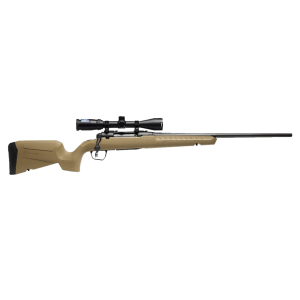 SAVAGE ARMS AXIS 2 CPT 6.5CR BL/FDE PKG