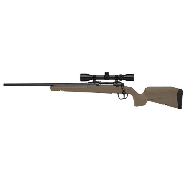 SAVAGE ARMS AXIS 2 6.5CR BL/FDE PKG LH