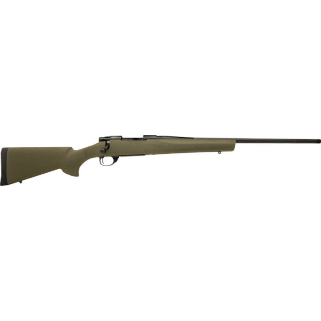 HOWA M1500 243 WIN BLUED/SYN - 22"BBL YOUTH GREEN HOGUE STOCK