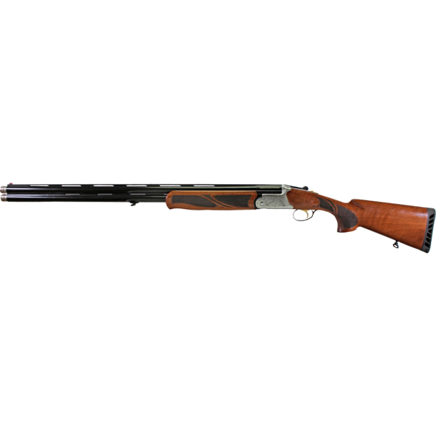 IVER JOHNSON 600 O/U 12GA 3" - 30"VR SILVER WALNUT EJECTORS