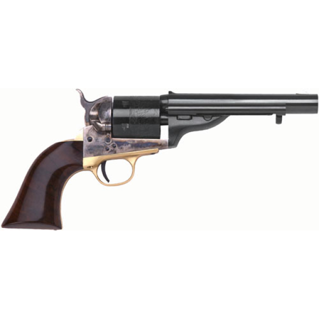 CIMARRON 1872 OPEN TOP NAVY - 38SP 5.5" FS CC/BLUED WALNUT