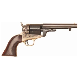 CIMARRON 1851 RICHARDS-MASON - 38SPL 5.5" FS CC/BLUED WALNUT