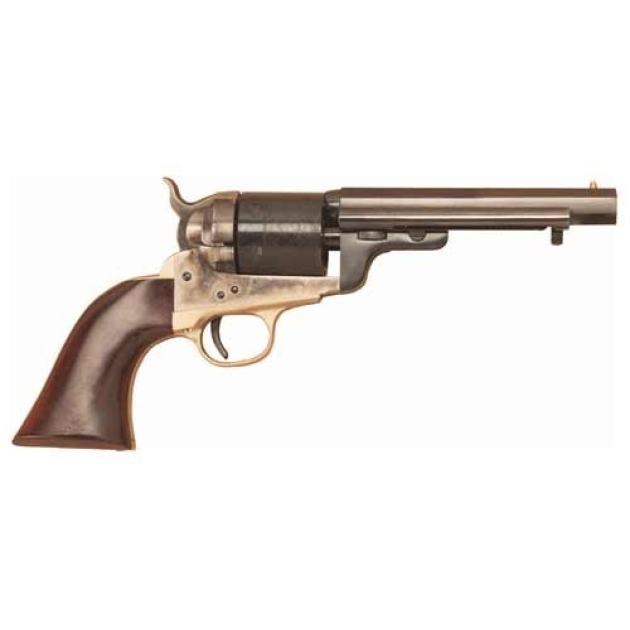 CIMARRON 1851 RICHARDS-MASON - 38SPL 5.5" FS CC/BLUED WALNUT