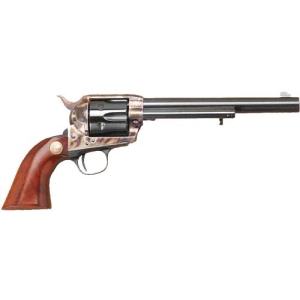 CIMARRON P-MODEL 38SP/357MAG - PW FS 7.5" CC/BLUED WALNUT