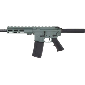 GLFA AR15 PISTOL 223 WYLDE - 7.5" NITRIDE BBL CHARCOAL GRN - Image 2