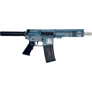 GLFA AR15 PISTOL 223 WYLDE - 7.5" STAINLESS BBL BLUE - Image 2