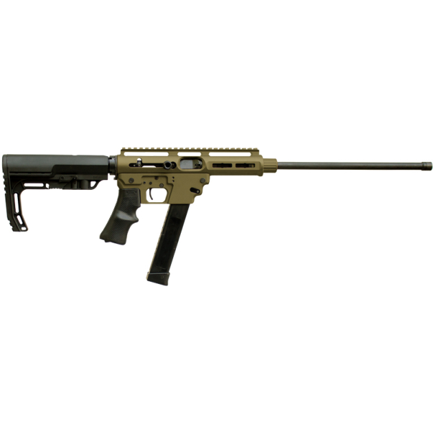TNW AERO SURVIVAL RIFLE LTE - 9MM 16" TB 33RD OD GREEN