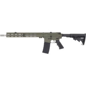 GLFA AR15 RIFLE 223 WYLDE - 16" S/S BBL OD GREEN - Image 2
