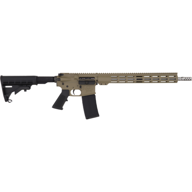 GLFA AR15 RIFLE 223 WYLDE - 16" S/S BBL FLAT DARK EARTH