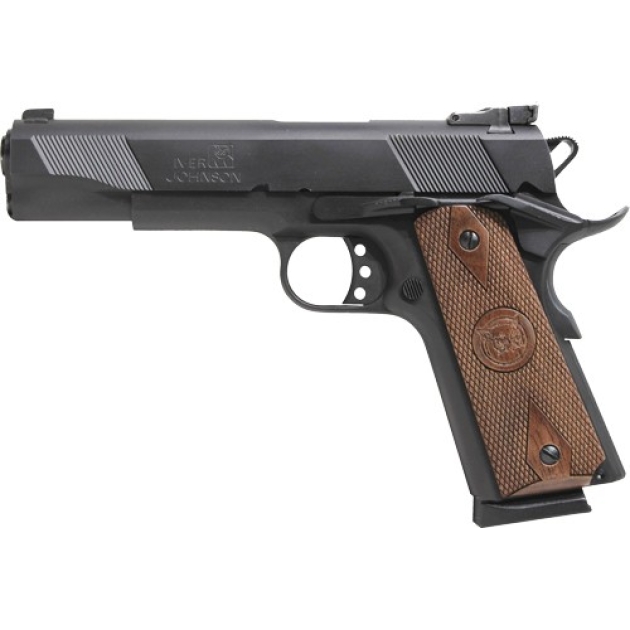 IVER JOHNSON 1911A1 EAGLE - 45ACP 5" ADJ 8RD MATTE WOOD