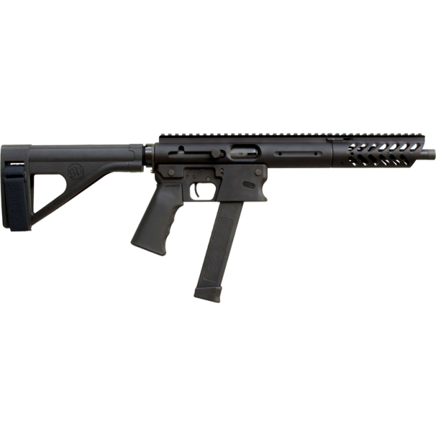 TNW AERO SURVIVAL PISTOL 9MM - 10.25" TB 33RD W/BRACE BLACK