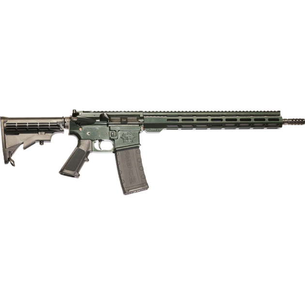 GLFA AR15 GALAXY 223 WYLDE 16" - NITRIDE BBL HUNTER GRN FINISH
