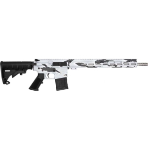 GLFA AR15 RIFLE 223 WYLDE - 16" S/S BBL PURSUIT SNOW CAMO