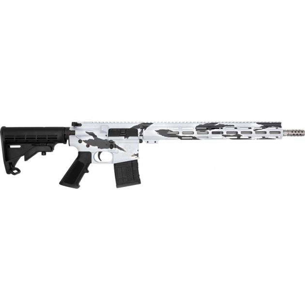 GLFA AR15 RIFLE 223 WYLDE - 16" S/S BBL PURSUIT SNOW CAMO