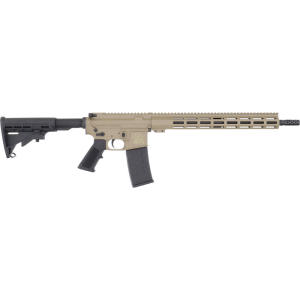 GLFA AR15 LEFT HAND RIFLE 223 - WYLDE 16" NIT BBL FDE - Image 2