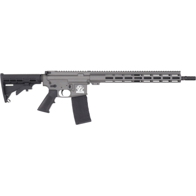 GLFA AR15 LEFT HAND RIFLE 223 - WYLDE 16" NIT BBL TUNGSTEN