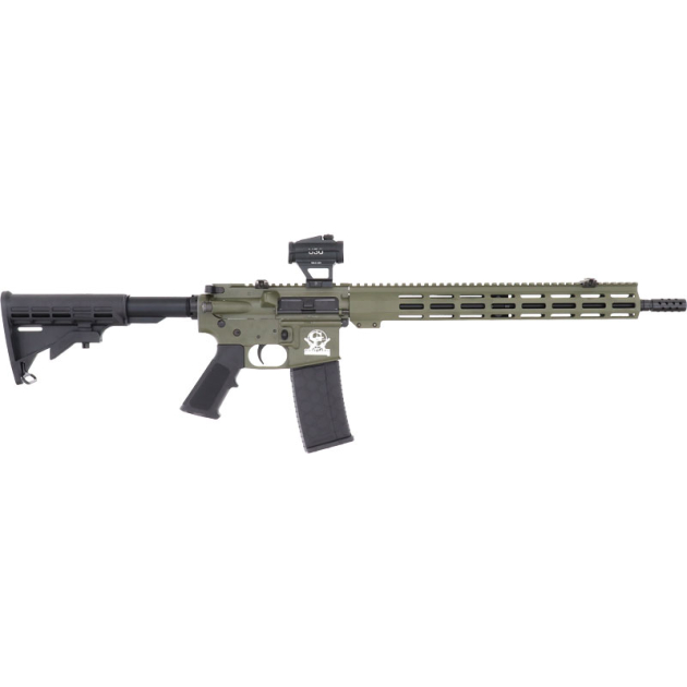 GLFA AR15 RIFLE 223 WYLDE - 16" NIT BBL ODG TSR-1X RD