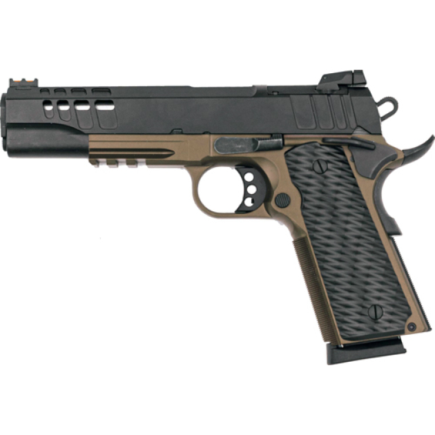GLFA 1911 PISTOL 45ACP 5" FS - BLACK SLIDE BRONZE FRAME