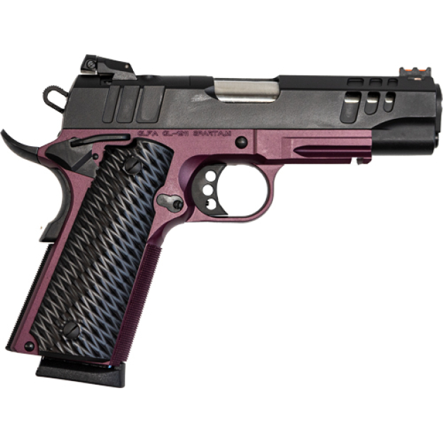 GLFA 1911 PISTOL 45ACP 4.25" - BLACK SLIDE BLACK CHERRY FRAME