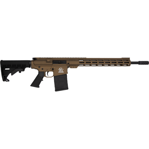 GLFA AR10 RIFLE 308 WIN 18" - NITRIDE BBL 10-SHOT BRONZE