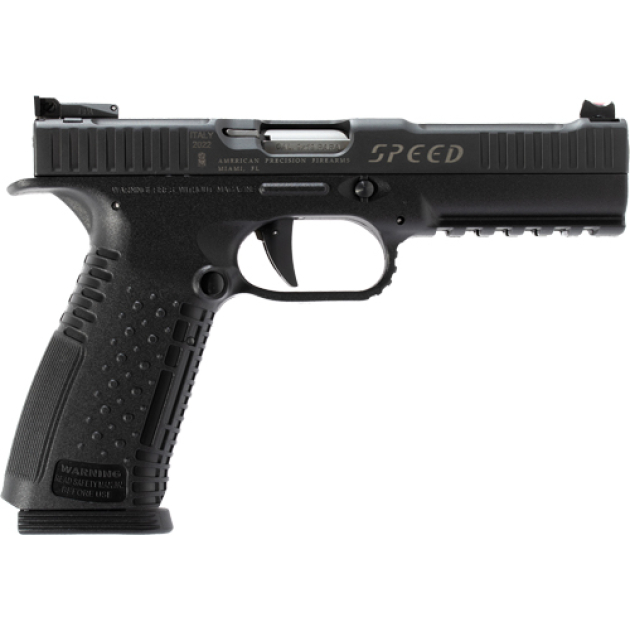 APF STRIKE ONE SPEED 9MM 5"BBL - ADJ. SIGHTS 17RD MAGS BLACK