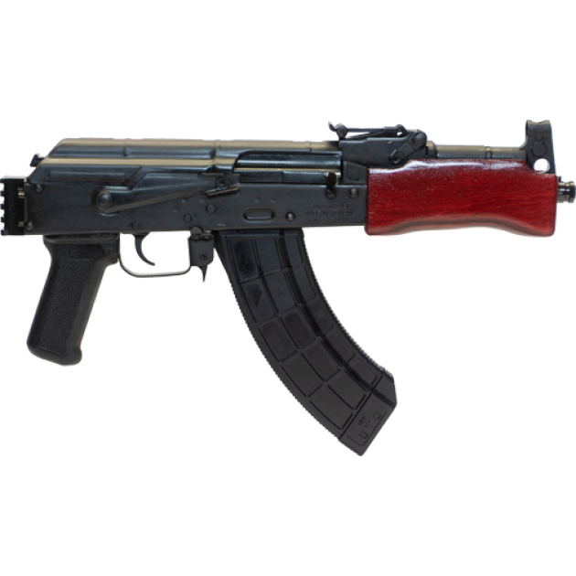 CENTURY ARMS MINI DRACO PISTOL - 7.62X39 RUSSIAN RED HANDGUARD