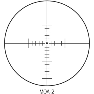 SIGHTRON SCOPE SIII 6-24X50 LR - MOA ZERO STOP 30MM SF MATTE - Image 2