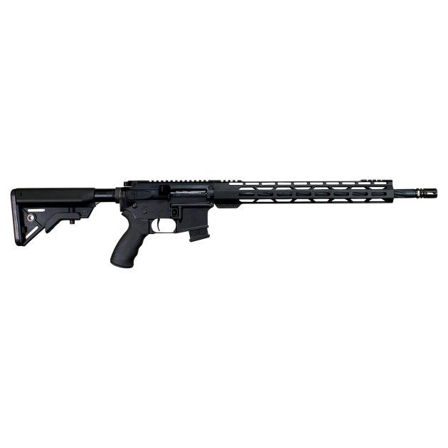 Alexander Arms RTA17BL Tactical 17 HMR 10+1 18" Black Fluted/Threaded Barrel, Picatinny Rail Black Aluminum Receiver, Black B5 Bravo Synthetic Stock