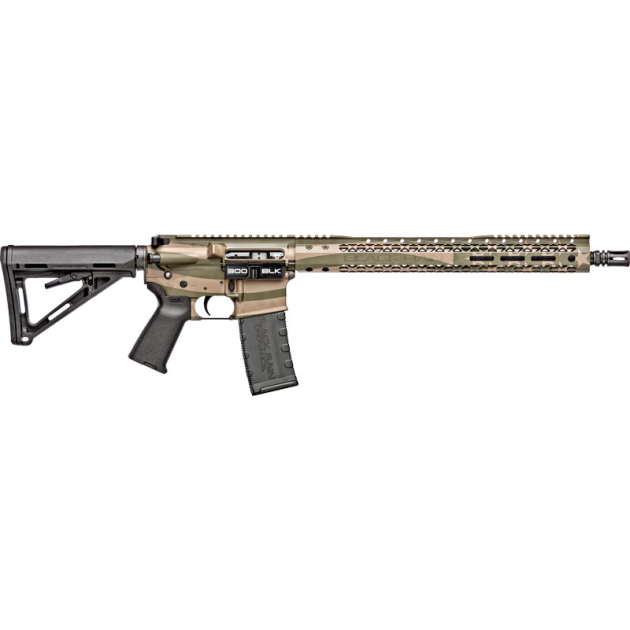 BLACK RAIN SPEC+ PATRIOT RIFLE - 300BLK 16" FDE/OD FLAG 30RD