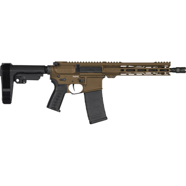 CMMG PISTOL BANSHEE MK4 5.56MM - 10.5" 30RD W/RIP BRACE BRONZE