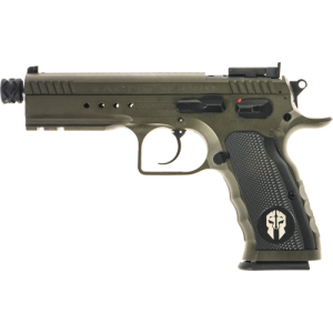 TANFOGLIO TACTICAL PRO 9MM - 4.9" 17/20RD STEEL THREADED - Image 2